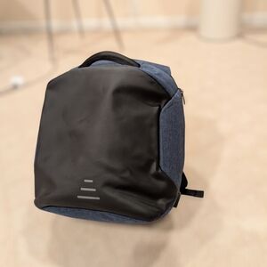 Anti Theft, Navy/Black Backpack, Waterproof, Includes USB Charging Port